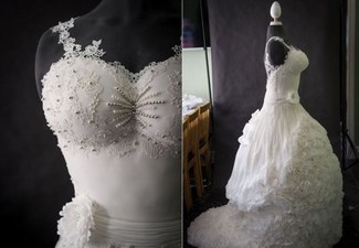 Вместо свадебного торта – платье