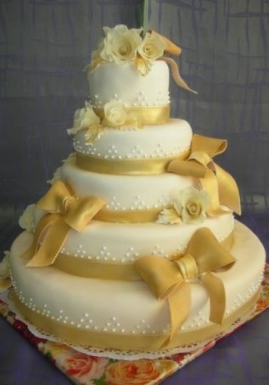 Свадебный торт Н39992 - Кондитерская НОВИНКА