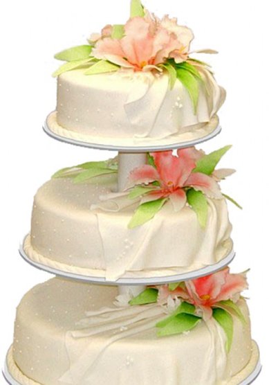 Торт на свадьбу Ф40013 - Кондитерская Фесенко