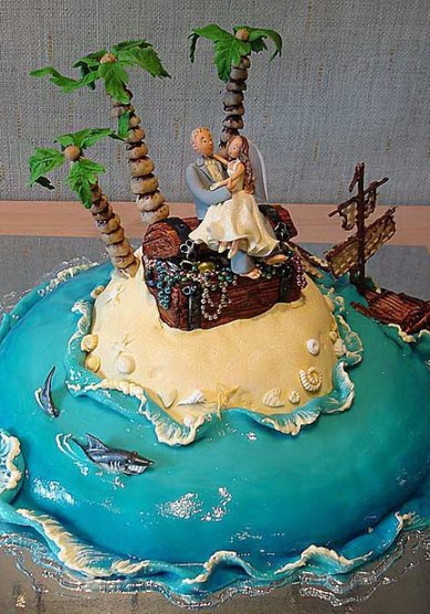 Свадебный торт И40022 - Кондитерская Империя праздника