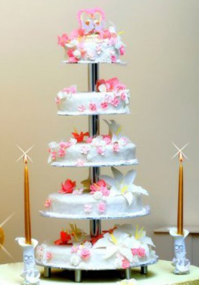 Торт на свадьбу И40033 - Кондитерская Империя праздника