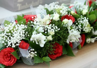 Цветочная композиция Б5979 - Салон цветов Белая орхидея в Омске