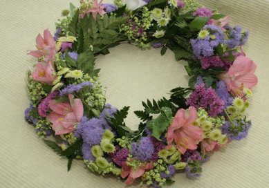 Аксессуар из цветов Б5985 - Салон цветов Белая орхидея в Омске