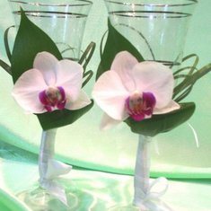 Аксессуар из цветов Ф5958