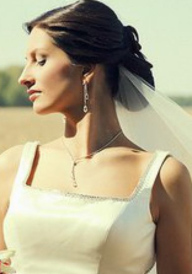 Свадебная прическа Ю15267 - Стилист-визажист Юлия Ворожищева