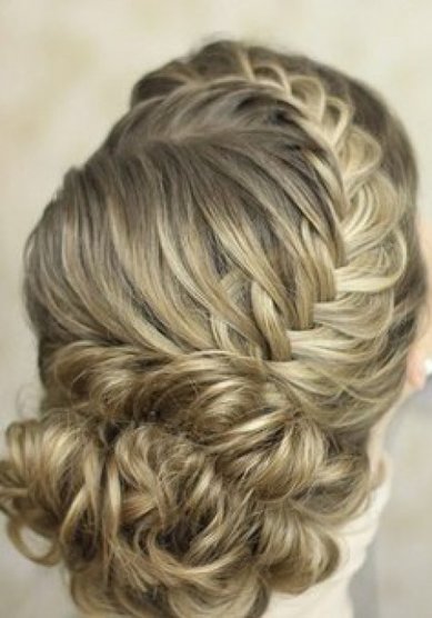 Свадебная прическа Е15275 - Стилист-визажист Екатерина Сергеева