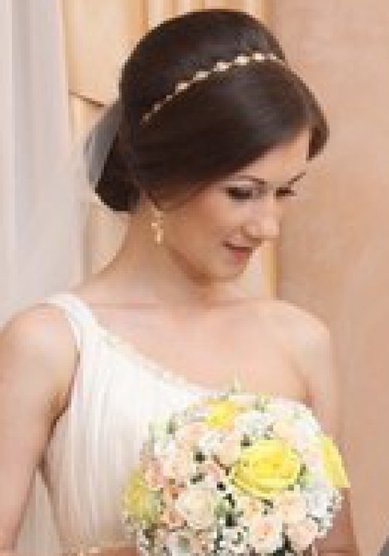 Прическа на свадьбу М15294 - Стилист-визажист Марина Димина