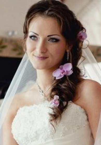 Свадебная прическа М15297 - Стилист-визажист Марина Димина