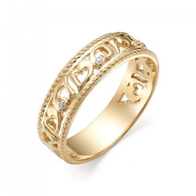 Обручальное кольцо Р14026 - Ювелирный салон Россювелирторг