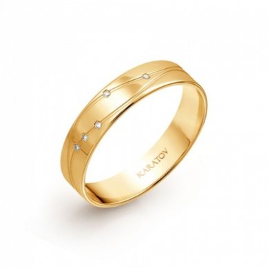 Обручальное кольцо Р14042 - Ювелирный салон Россювелирторг