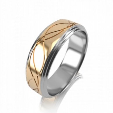 Обручальное кольцо Р14046 - Ювелирный салон Россювелирторг