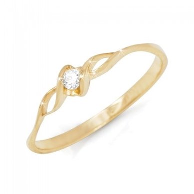 Помолвочное кольцо Р14057 - Ювелирный салон Россювелирторг