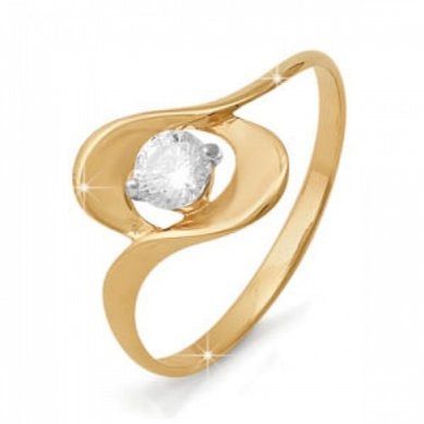 Помолвочное кольцо Р14058 - Ювелирный салон Россювелирторг