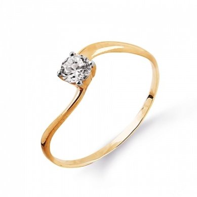 Помолвочное кольцо Р14061 - Ювелирный салон Россювелирторг