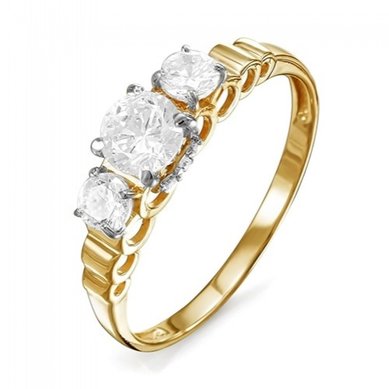 Помолвочное кольцо Р14067 - Ювелирный салон Россювелирторг