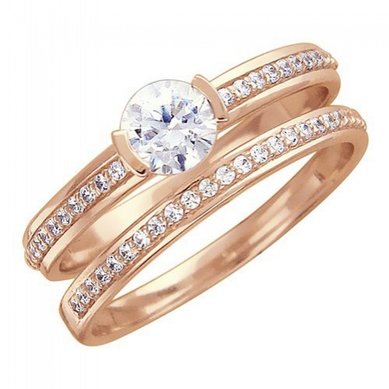 Помолвочное кольцо Р14069 - Ювелирный салон Россювелирторг