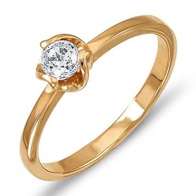 Помолвочное кольцо Р14072 - Ювелирный салон Россювелирторг