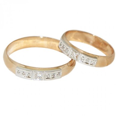 Обручальное кольцо 013-Ю4436 - Сеть ювелирных магазинов Ювелирный союз