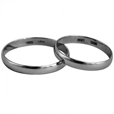 Обручальные кольца Ю4455 - Сеть ювелирных магазинов Ювелирный союз