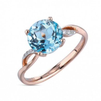 Помолвочное кольцо S4484 - Ювелирный гипермаркет SUNLIGHT