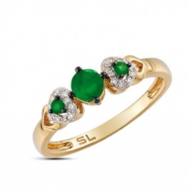 Помолвочное кольцо S4496 - Ювелирный гипермаркет SUNLIGHT