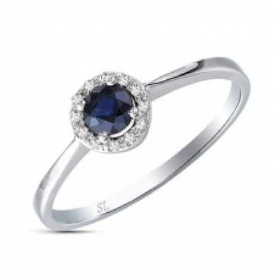 Помолвочное кольцо S4498 - Ювелирный гипермаркет SUNLIGHT