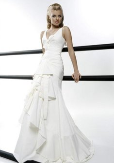 Свадебное платье Ф33920. Силуэт Русалка (Рыбка), длинное со шлейфом.