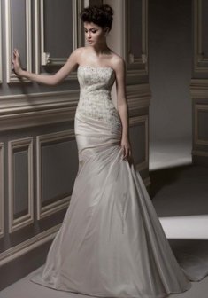 Свадебное платье Ф33931. Силуэт Русалка (Рыбка), длинное со шлейфом.