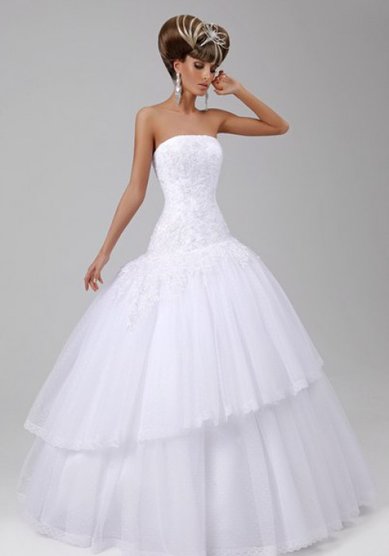 Свадебное платье Ф33909 - Салон свадебной и вечерней моды ФЛЁР